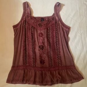 Boho tank top